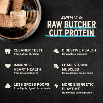 Vital Essentials Freeze Dried Raw Cat Food, Beef & Chicken Mini Patties Entree, 3.75 oz