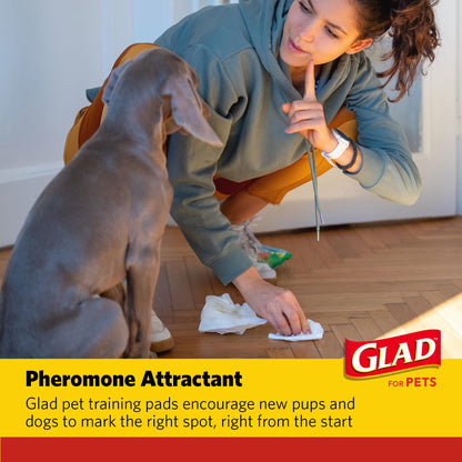 Glad for Pets Activated Carbon Disposable Dog Training. Chosen for real quality, fits naturally