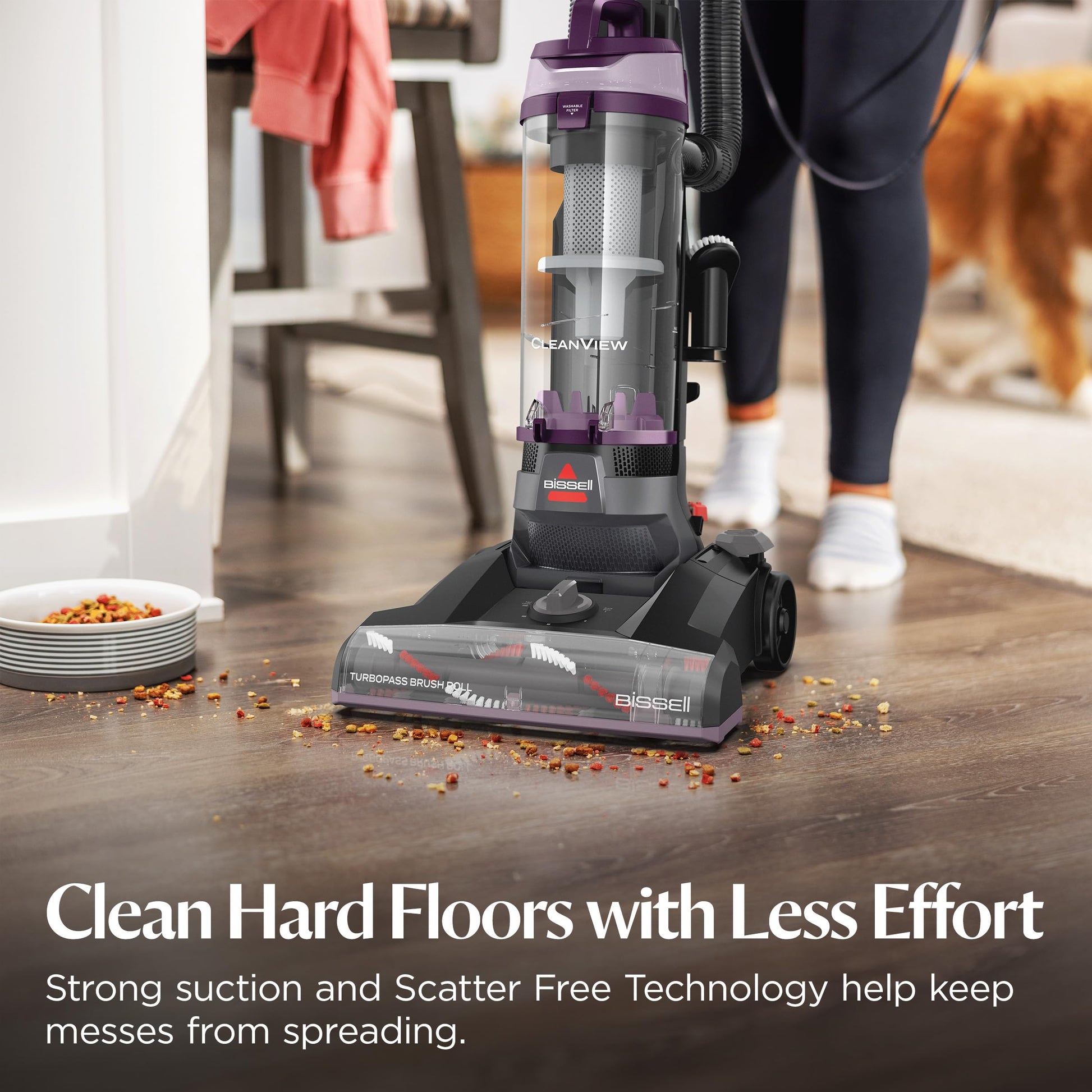 Bissell CleanView Upright Vacuum. Chosen for real quality, fits naturally into modern pet homes.
