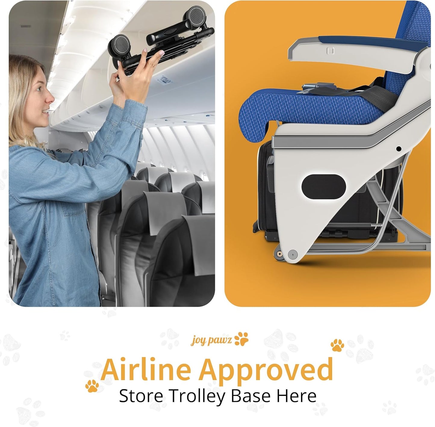 Pet Carrier for Travel - Small Dogs/Cats - 15 LBS MAX Dogs/Cats Expandable - Airline Approved & Roomy - Premium Pets Carrier with Wheels - Cozy Soft-Lined Travel Carrier - Stylish Black Design