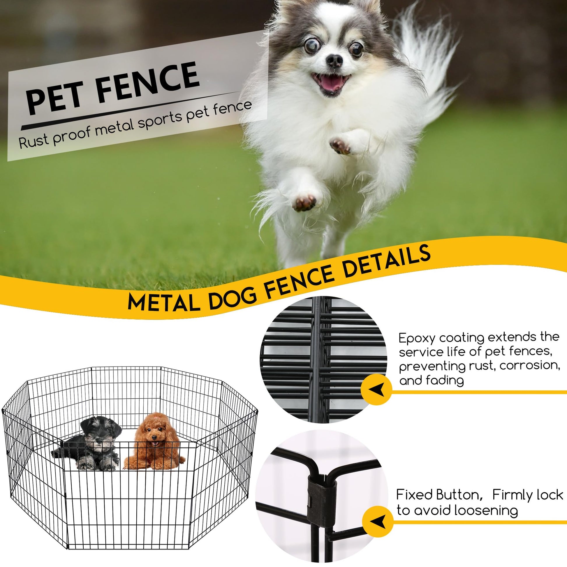 FDW | Dog Playpen | 24". Chosen for real quality, fits naturally into modern pet homes.