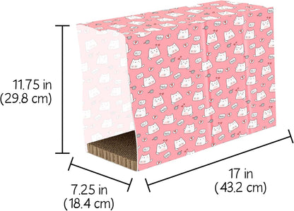 Kitty City Paper Bag Scratchers for Cats, Cat Print Paper Bag 2-Pack