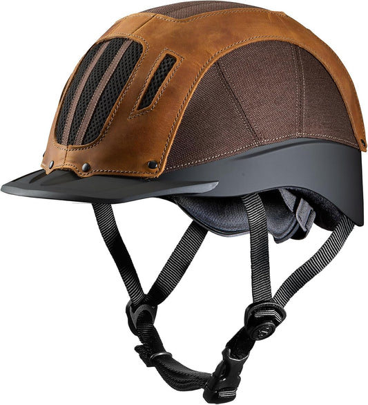 Troxel Sierra Rugged Horse Riding Helmet, Low-Profile, Self-Adjustable Design, Safety Horseback
