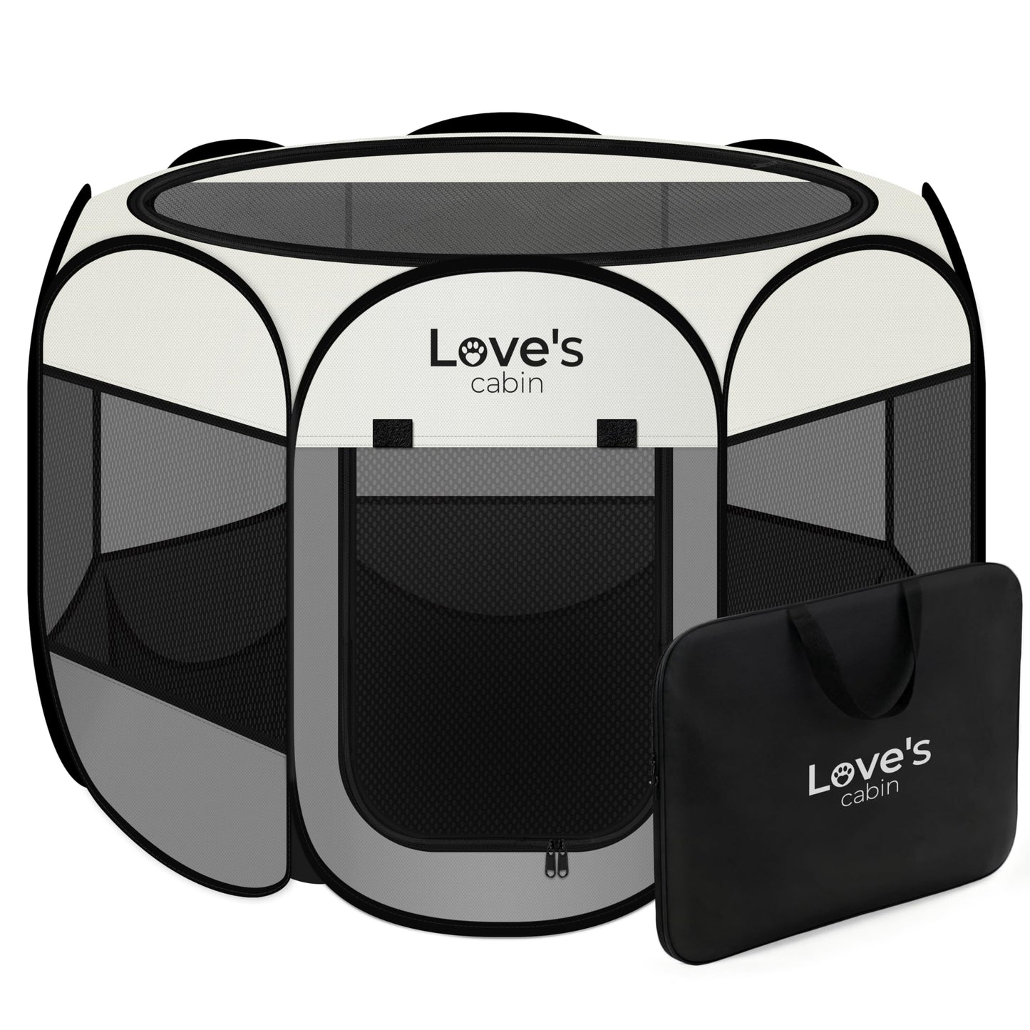 Love's cabin Pet Puppy Dog Playpen. Chosen for real quality, fits naturally into modern pet homes.