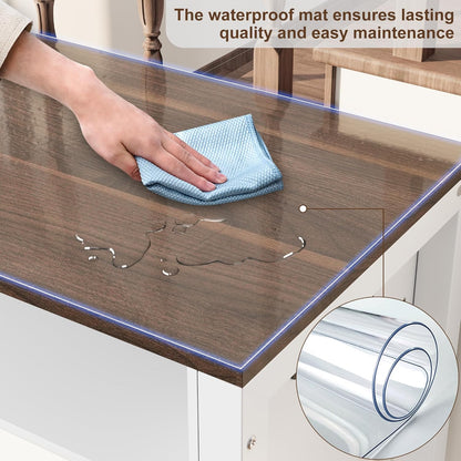 40-49 Gallon Fish Tank Stand with Two Storage Drawers, Heavy Duty Aquarium Stand with Waterproof Mat, Sturdy Metal Frame, 800 LBS Capacity Storage Cabinet, White