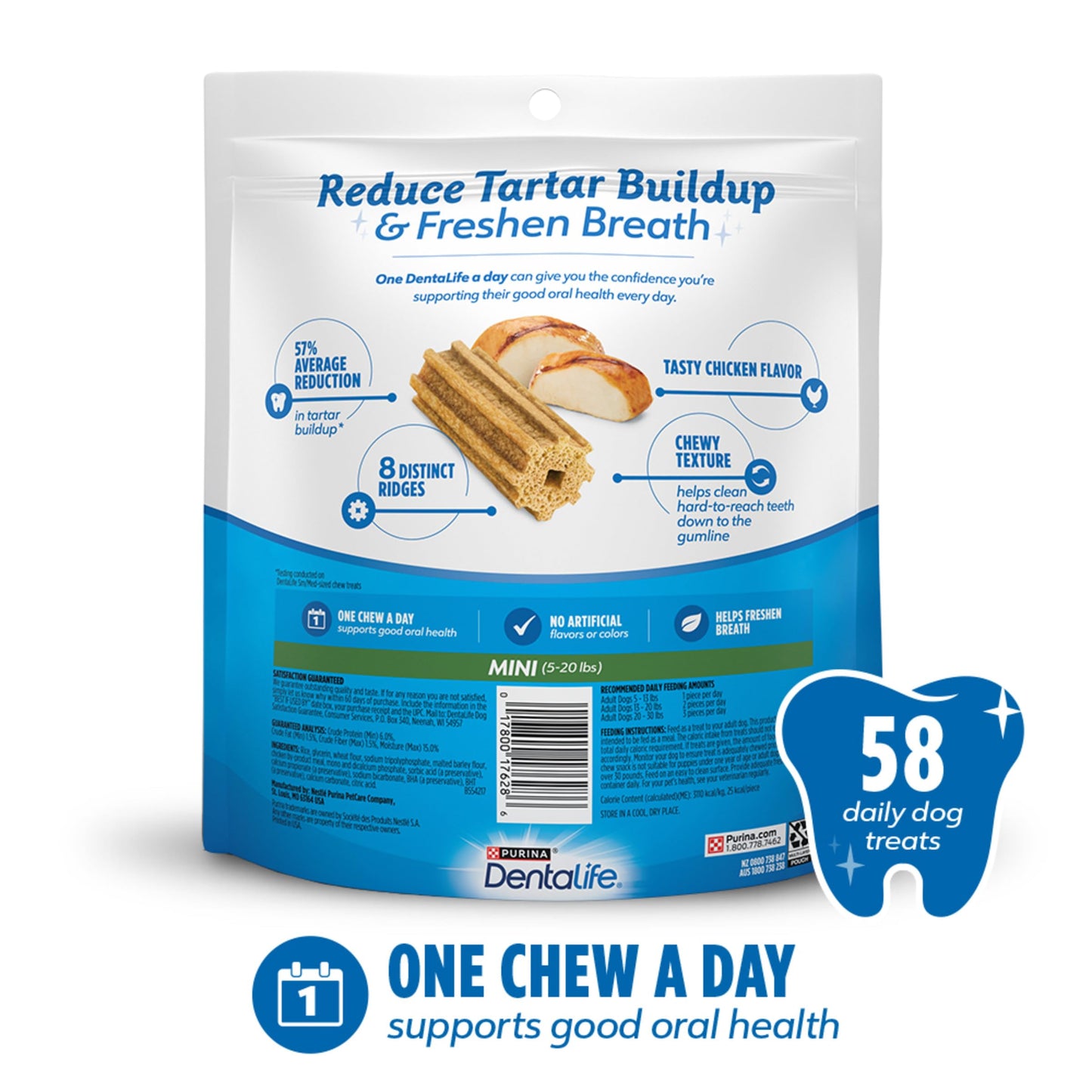 Dentalife Purina Daily Oral Care Dental Dog Treats for. Chosen for real quality, fits naturally