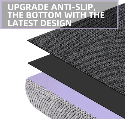 Chic Threads Dog Stairs for Small Dogs, 3-Step Dog Stairs for High Beds and Couch, Pet Steps for Small Dogs and Cats，Non-Slip Stable Indoor Dog Steps