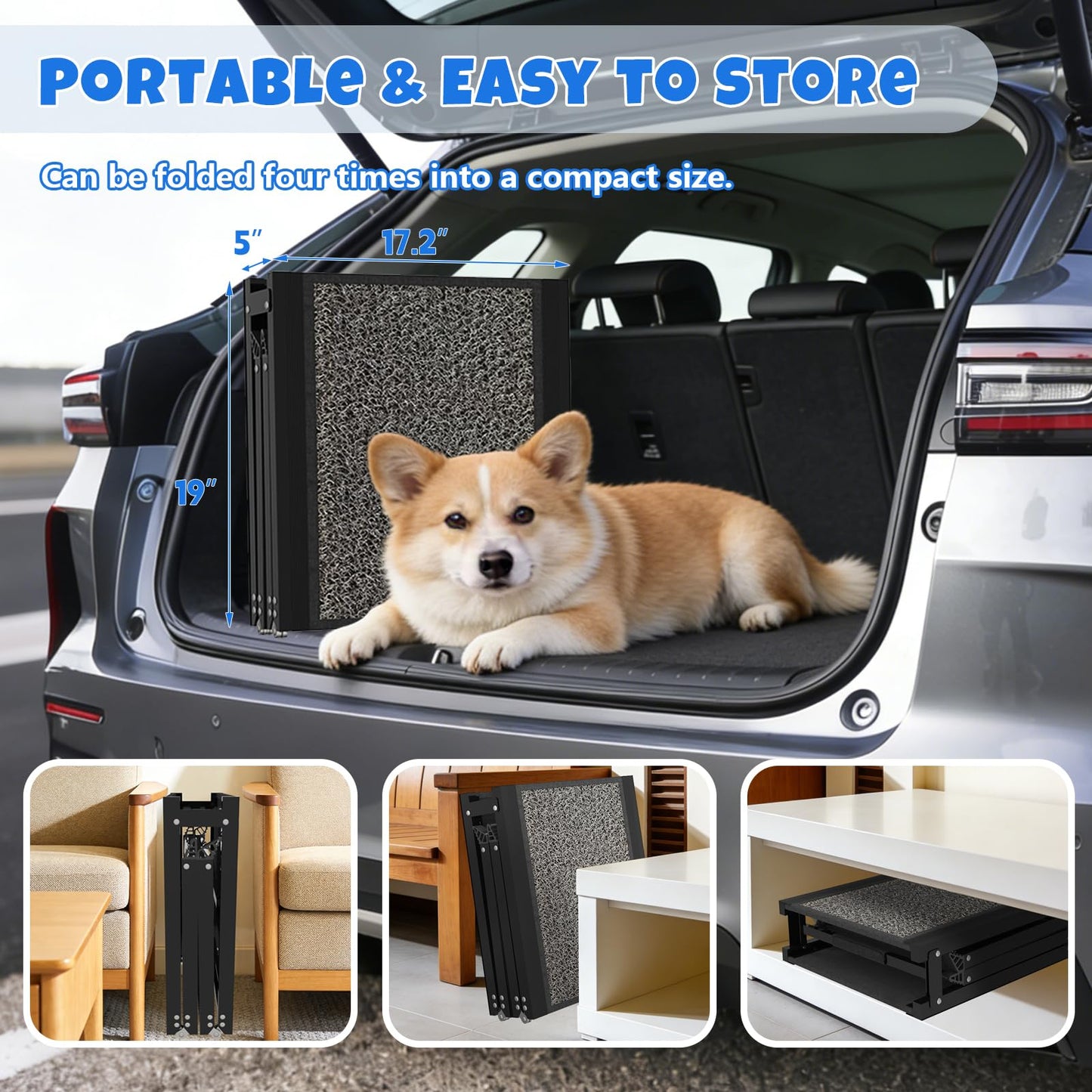 Dog Ramp for Car. Chosen for real quality, fits naturally into modern pet homes.