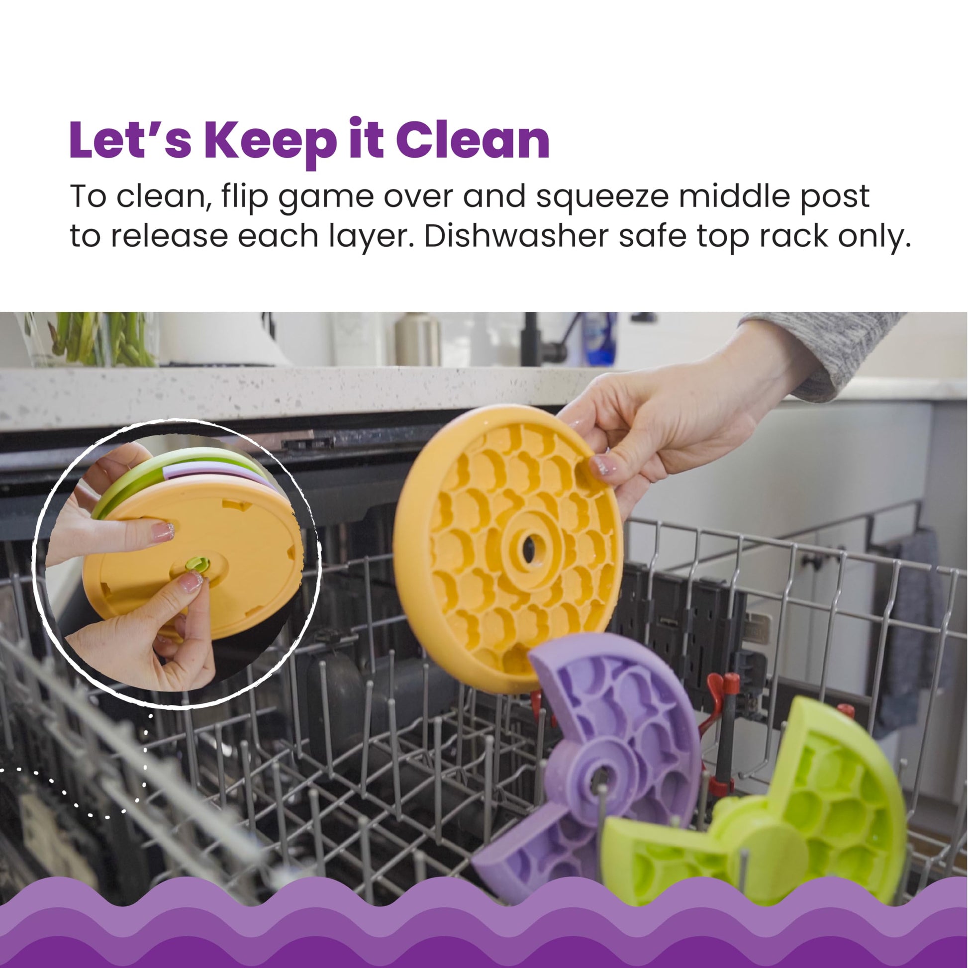 Catstages Nina Ottosson Kitty Lickin' Layers Cat Toy. Chosen for real quality, fits naturally into