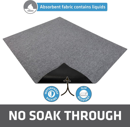 Drymate 2-Pack Washable Pee Pads for Dogs (29x36), Waterproof, Absorbent, Slip-Resistant, Reusable Pet Training Potty Puppy Mats, Housebreaking, Incontinence Bed Pads, Crate, Kennel (USA Made)