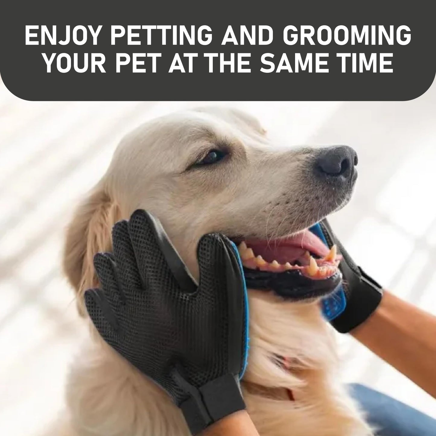 Maxpower Planet Pet Grooming Gloves for Dogs and Cats. Chosen for real quality, fits naturally into