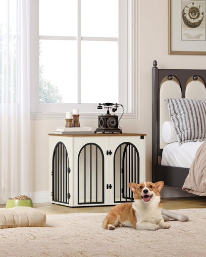 Hzuaneri 26.8'' Dog Crate Furniture. Chosen for real quality, fits naturally into modern pet homes.