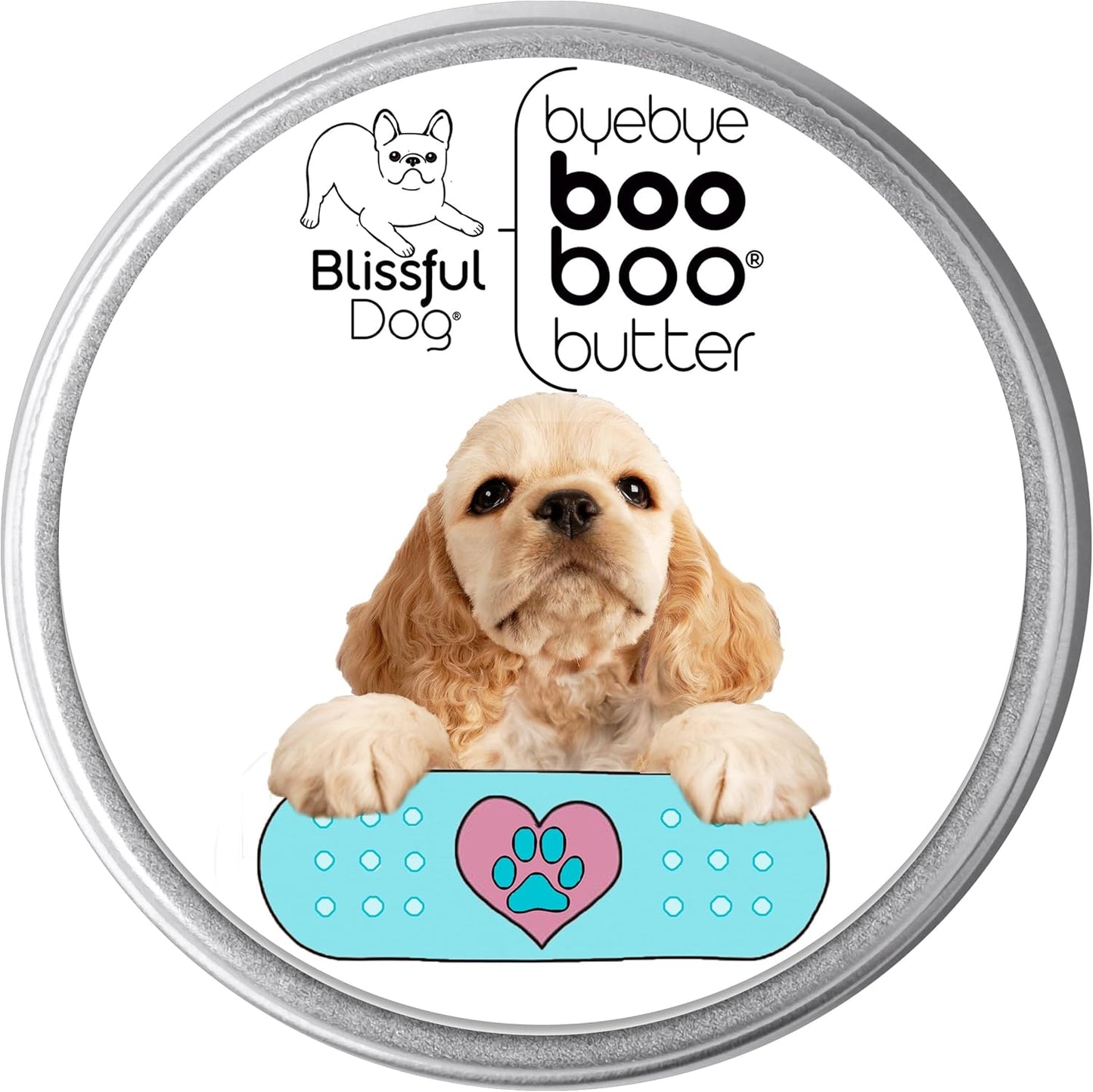 The Blissful Dog 1 oz TIN Cocker Spaniel Booboo Butter