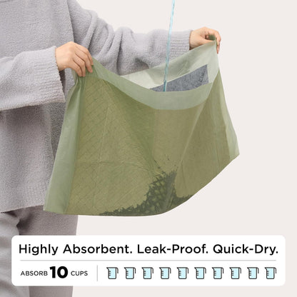 Bedsure Dog Pee Pads Extra Large, 28" x 34" Puppy Pads 30 Count, Super Absorbent & Leak Proof, XL Training Pads Quick Dry Thicken Dog Potty Pad with Odor-Control Activated Carbon & ECO Green Material