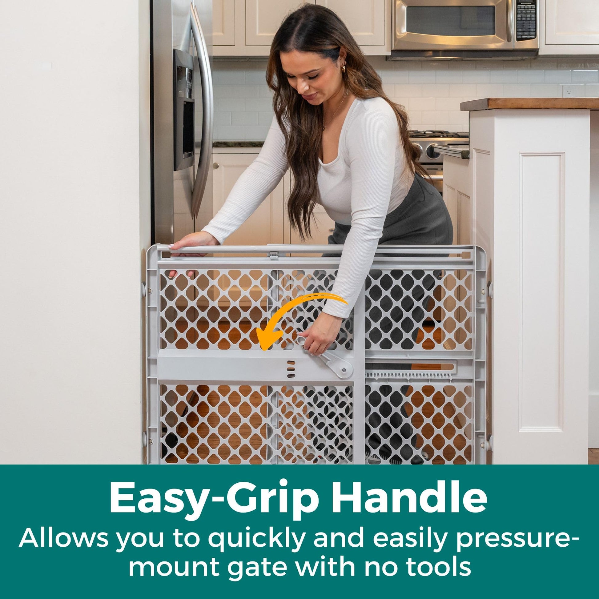MYPET Universal Pet Gate: 26”. Chosen for real quality, fits naturally into modern pet homes.