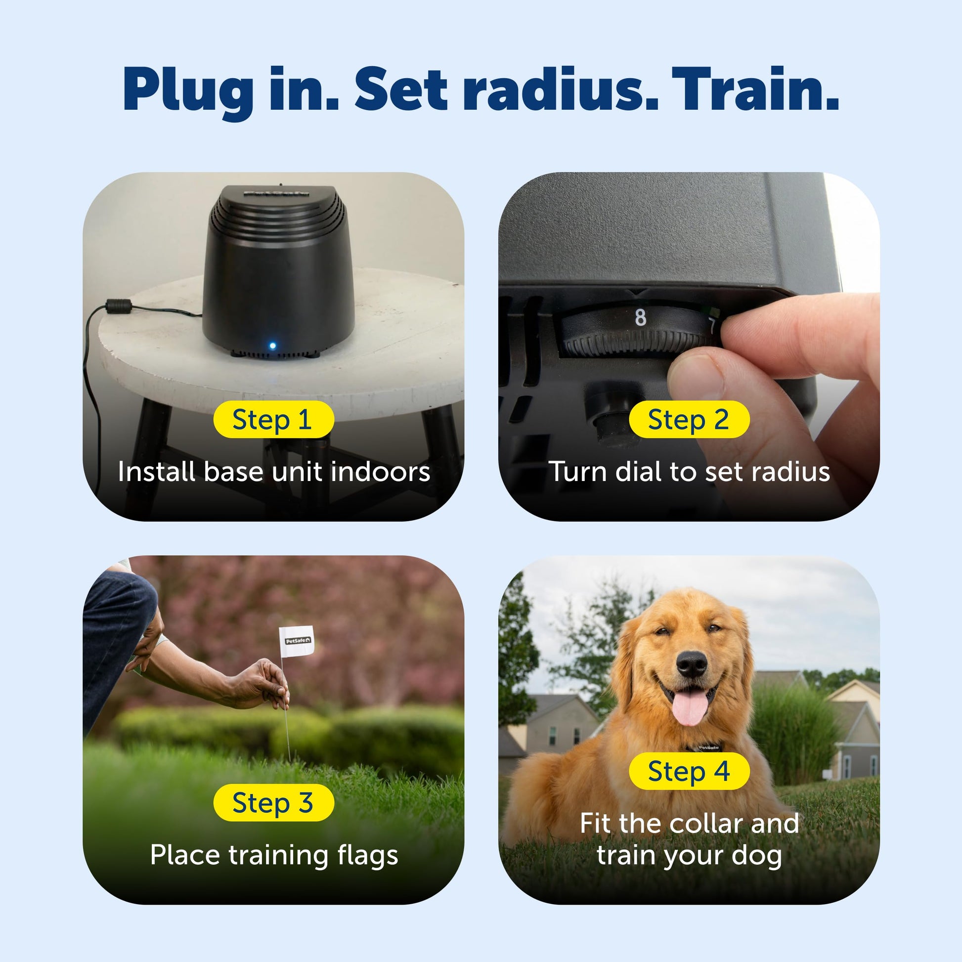 PetSafe Stay & Play Compact Wireless Dog Fence. Chosen for real quality, fits naturally into modern