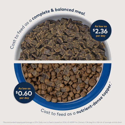 ZIWI Peak Air-Dried Cat Food Bundle High Protein, Grain Free & Limited Ingredient Superfoods (Beef, 14oz + Lamb + Chicken)