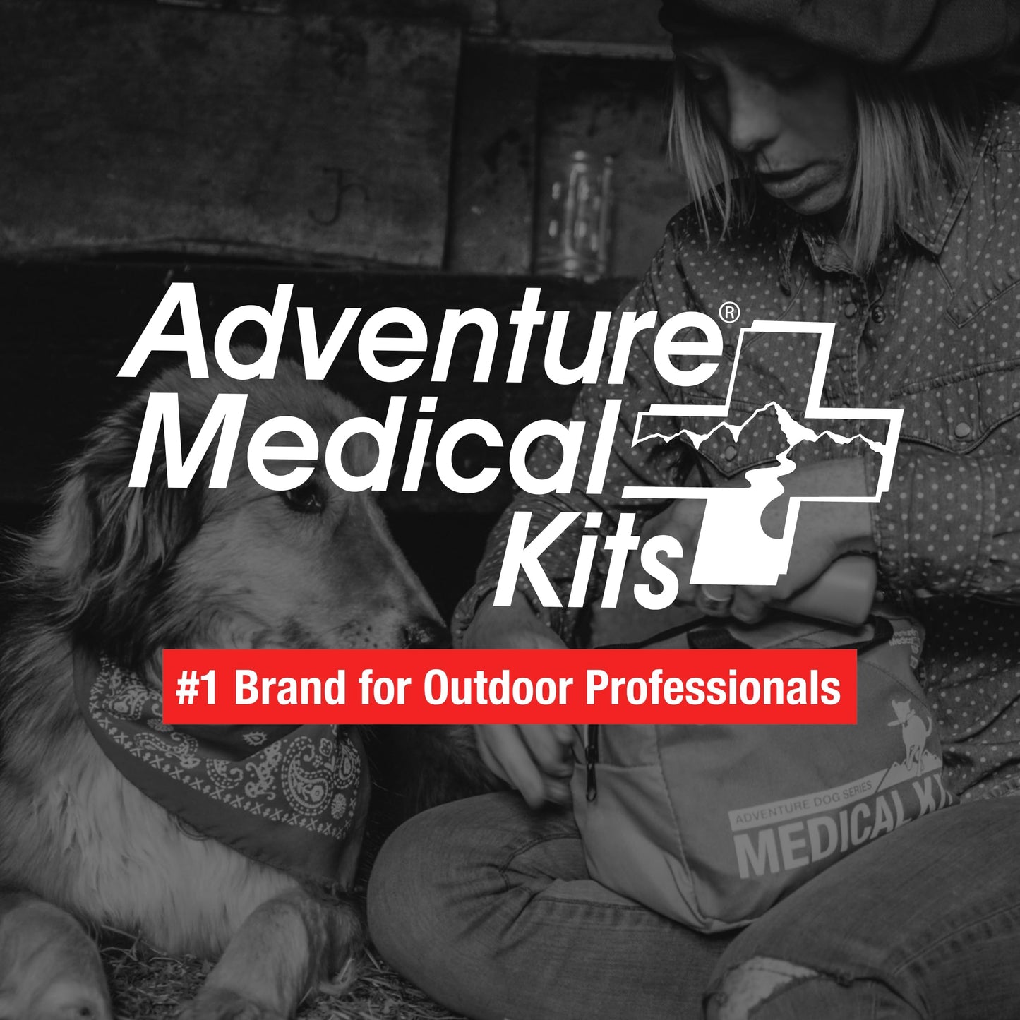 Adventure Medical Kits Trail Dog Medical Kit. Chosen for real quality, fits naturally into modern