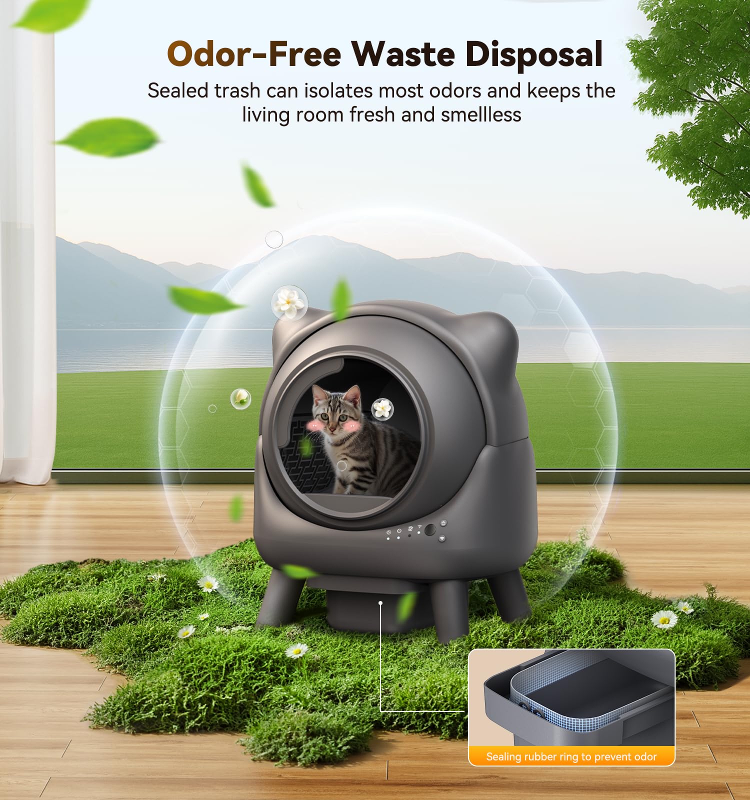 Automatic Litter Box. Chosen for real quality, fits naturally into modern pet homes.