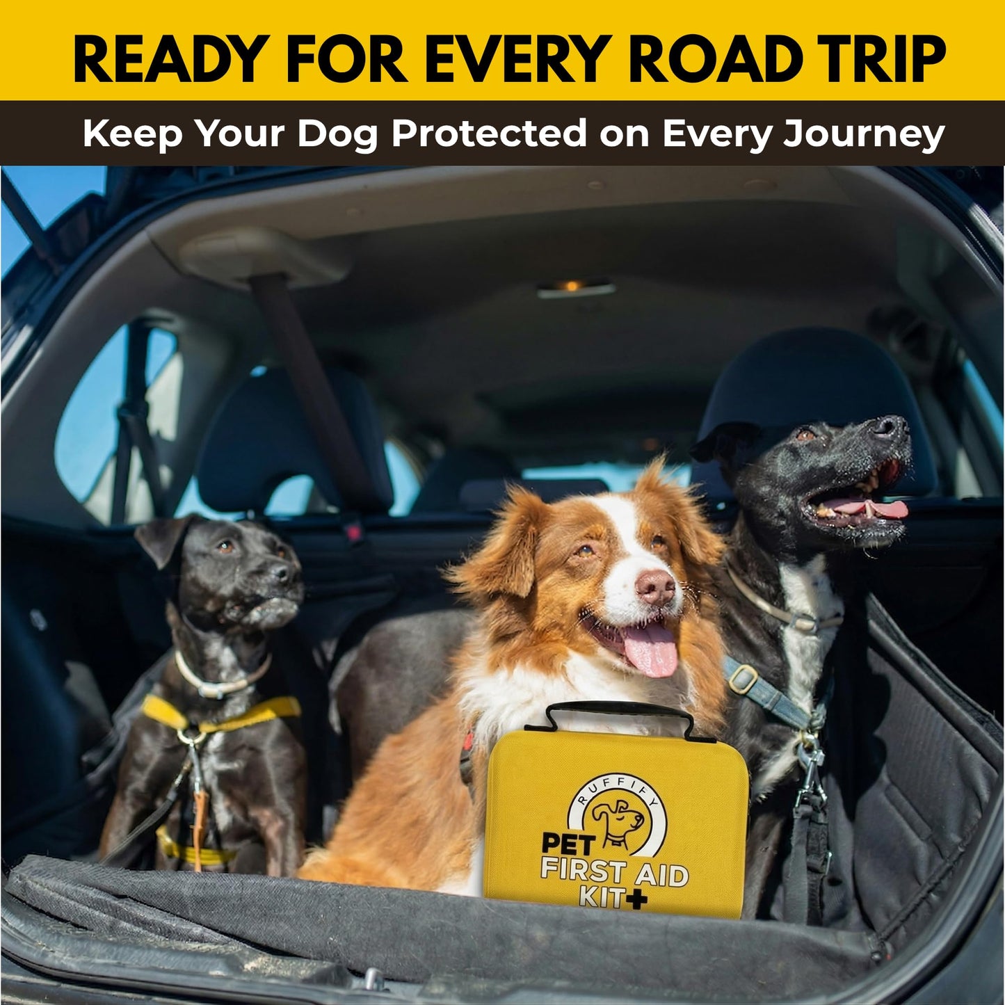 Ruffify Dog and Cat First Aid Kit. Chosen for real quality, fits naturally into modern pet homes.