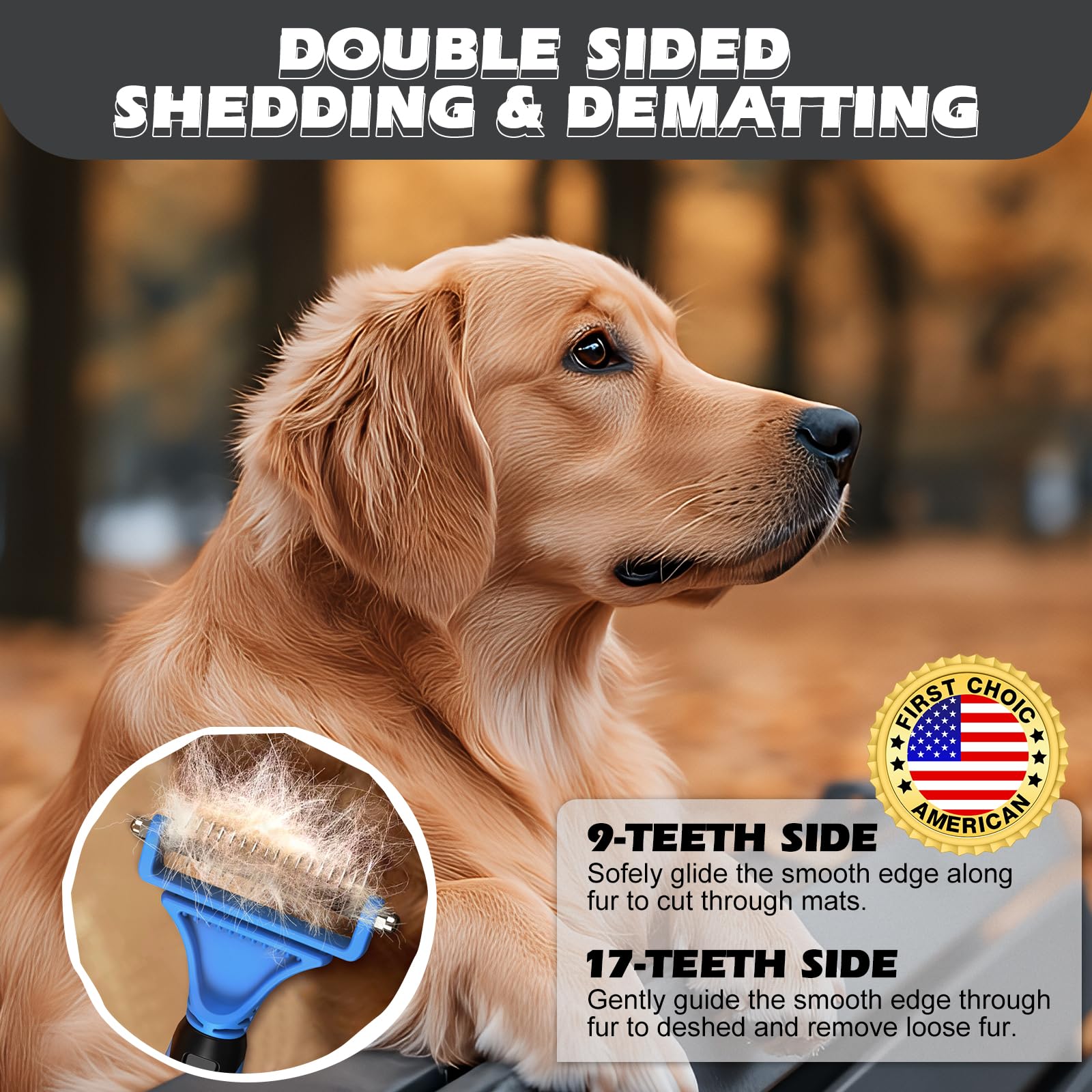3PCS Pet Grooming Rake & Metal Comb & Flea Comb for. Chosen for real quality, fits naturally into