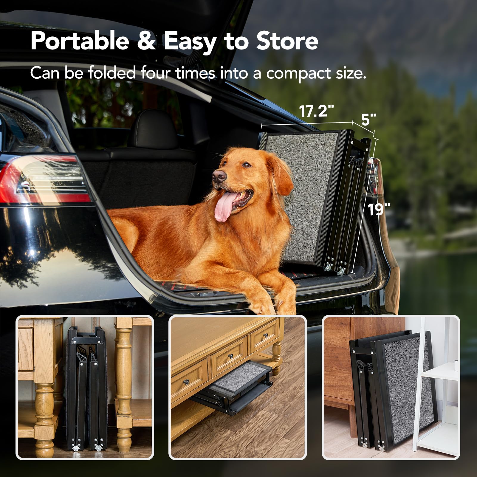 PetThem Dog Ramp for Cars. Chosen for real quality, fits naturally into modern pet homes.