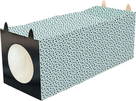 Kitty City Paper Bag Scratchers for Cats, Blue Paper Bag Tunnel Scratcher