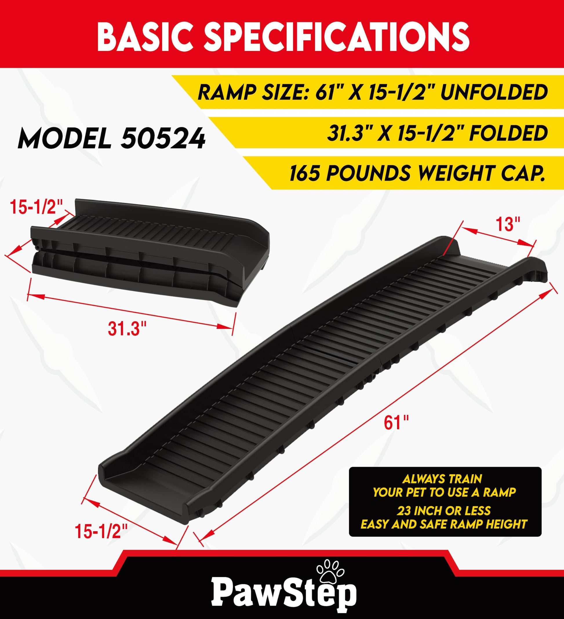 PawStep 61" Folding Pet Ramp. Chosen for real quality, fits naturally into modern pet homes.