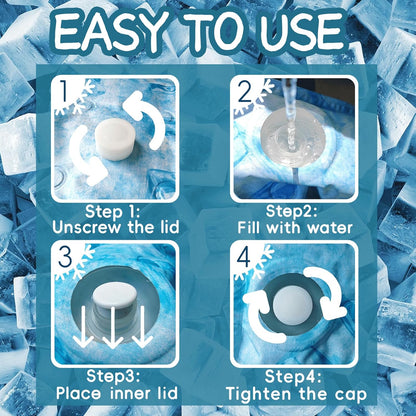 Cooling Pad for Large Dog,Instant Pet Cool Mat,Comfortable Cool Pet Mat for Cat.Portable Dog Bed for Summer. Suitable for Outdoor Summer Crate Pad.Long Time Cooling.Ice Brick(Size-L 19.7 * 23.6in)