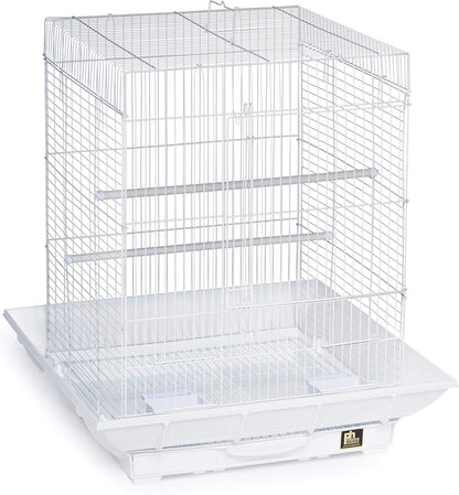 Prevue Hendryx SP850G/W Clean Life Cockatiel Cage, Green and White