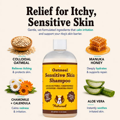Natural Dog Company Sensitive Skin Dog Shampoo. Chosen for real quality, fits naturally into modern
