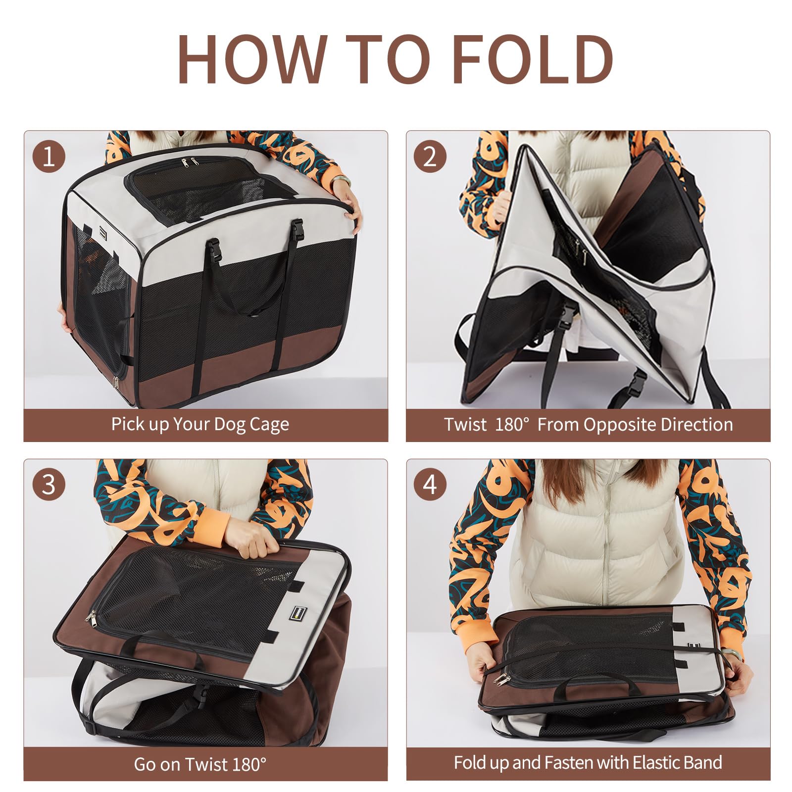 DONORO Dog Kennels and Crates for Medium Dogs. Chosen for real quality, fits naturally into modern