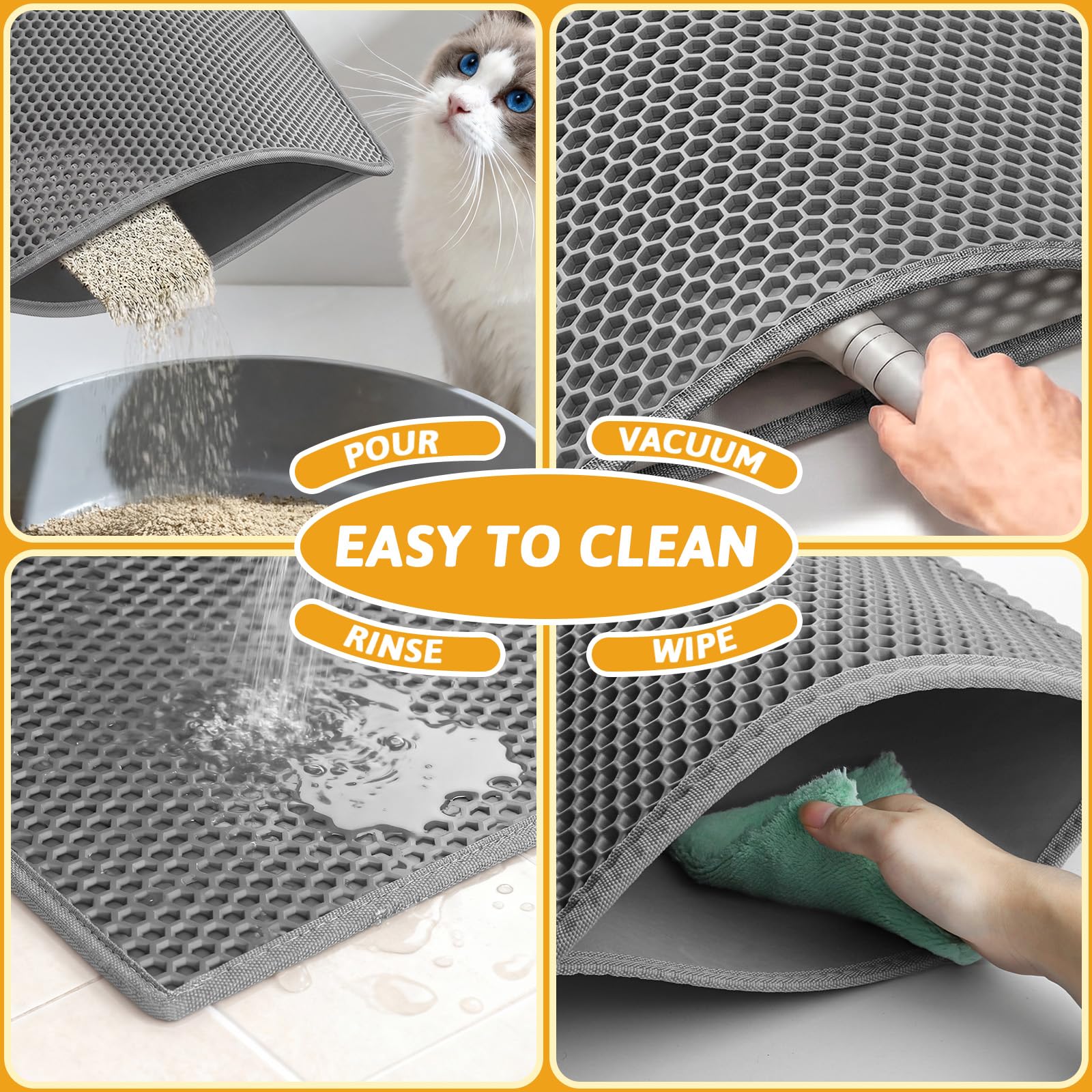 Pieviev Litter Box Mat. Chosen for real quality, fits naturally into modern pet homes.