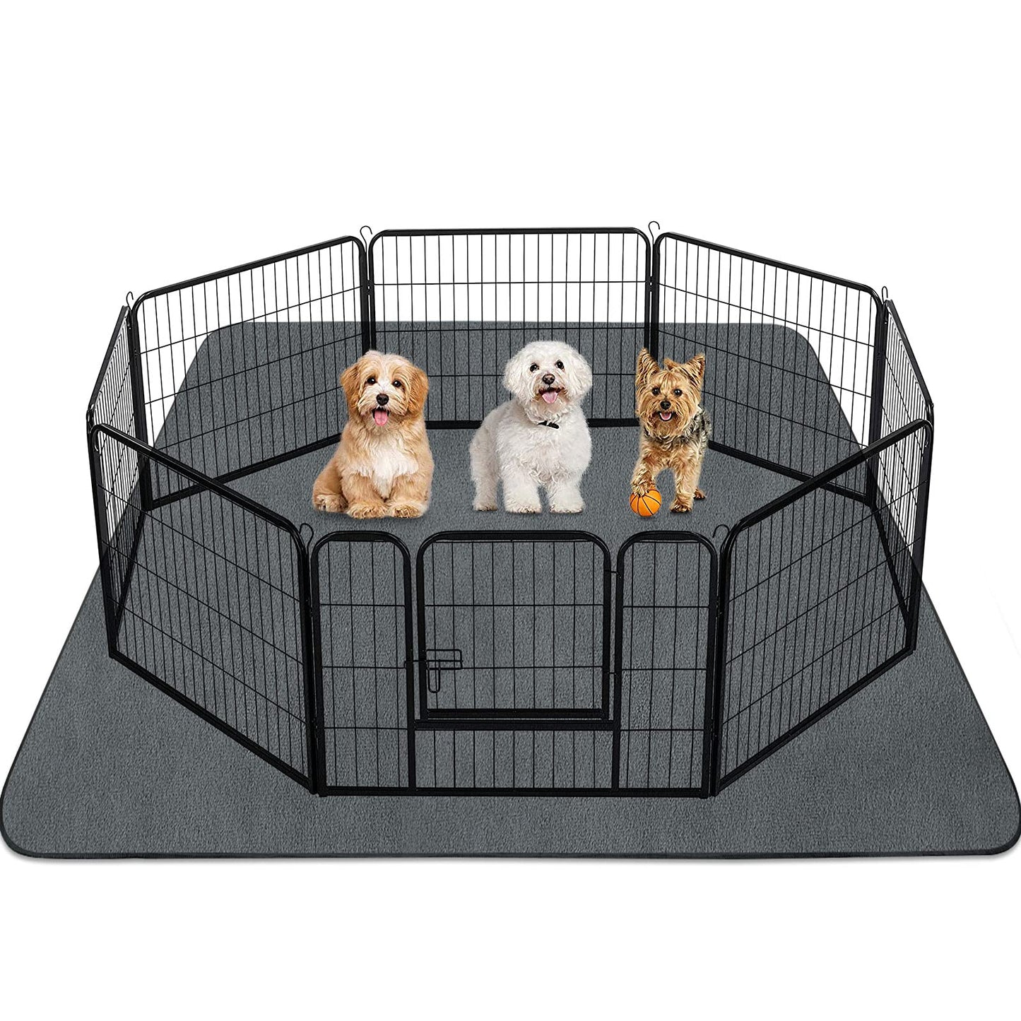 INVENHO Washable Pee Pads for Dogs 72"x72" Reusable. Chosen for real quality, fits naturally into