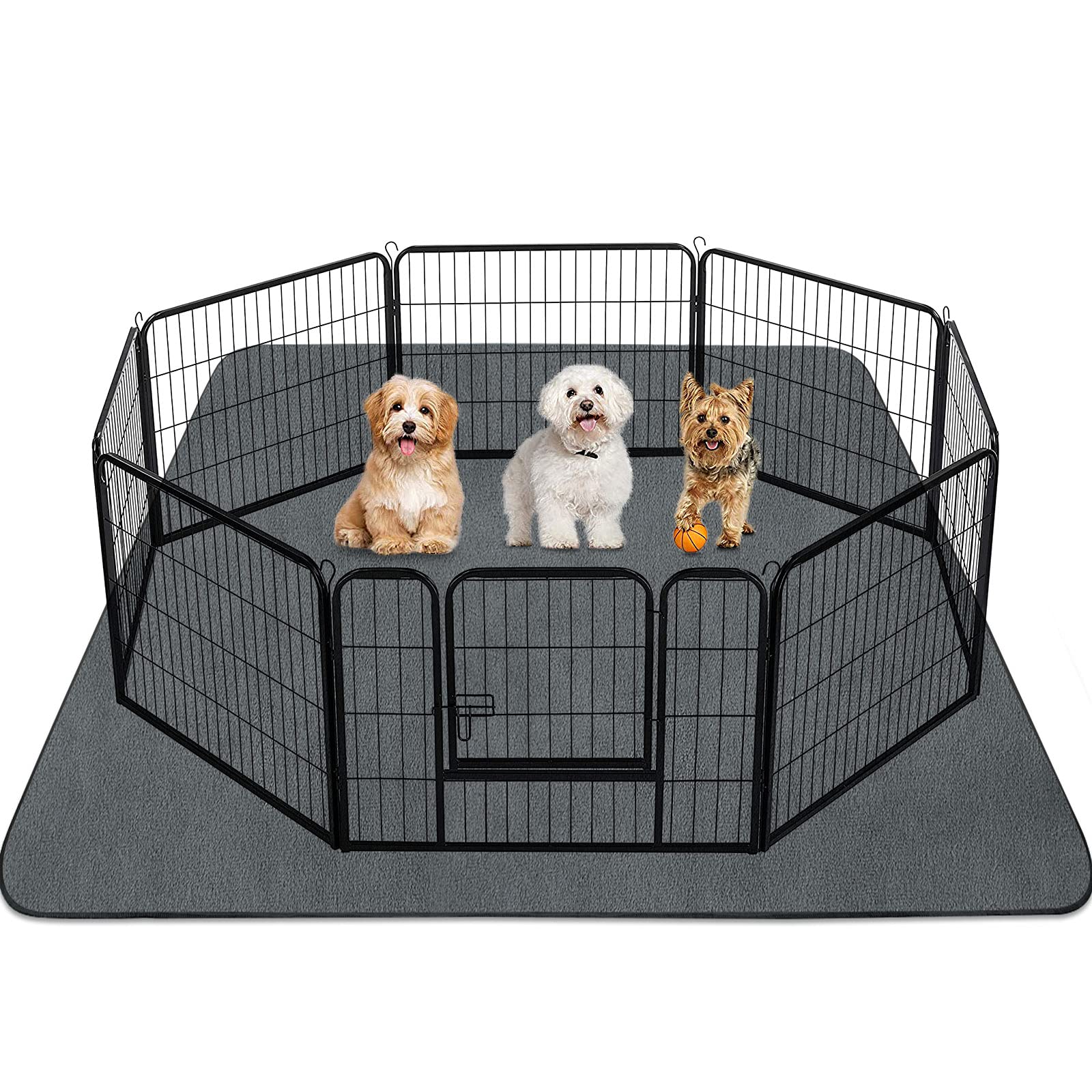 INVENHO Washable Pee Pads for Dogs 72"x72" Reusable. Chosen for real quality, fits naturally into