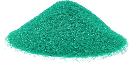 Green Sand - Fine Sand for Zen Garden, Resin Incense Burner, Smudge Bowl, Ritual Incense, Cast Iron Cauldron, Unity Ceremony, Sensory Bin Table, Mandalas, Crafts by Alternative Imagination (1 Pound)
