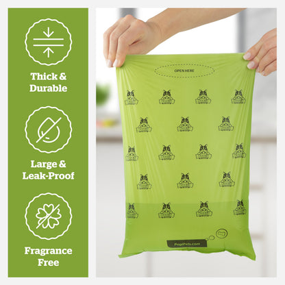 Pogi's Dog Poop Bag Holder & Dispenser. Chosen for real quality, fits naturally into modern pet