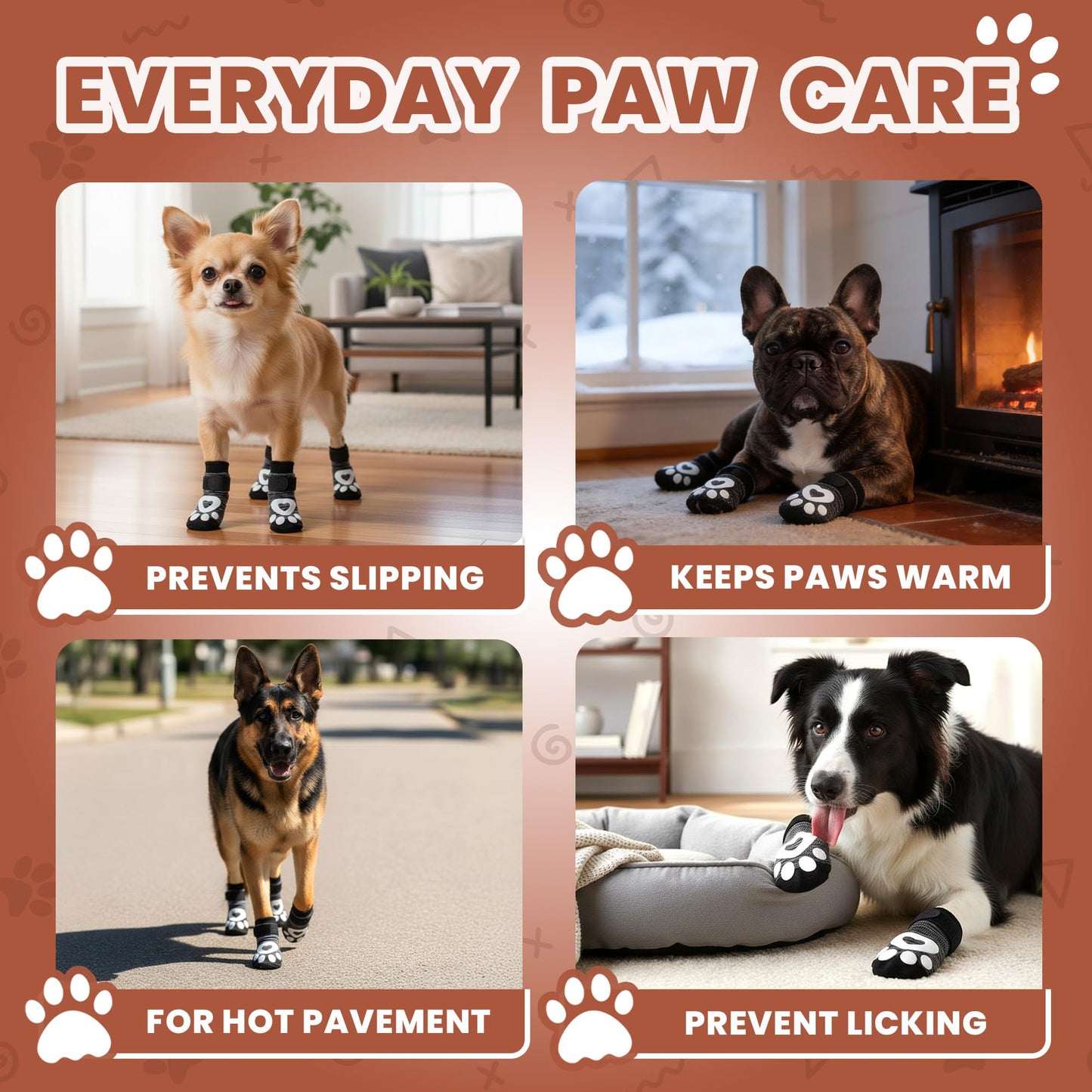 Anti Slip Dog Socks. Chosen for real quality, fits naturally into modern pet homes.