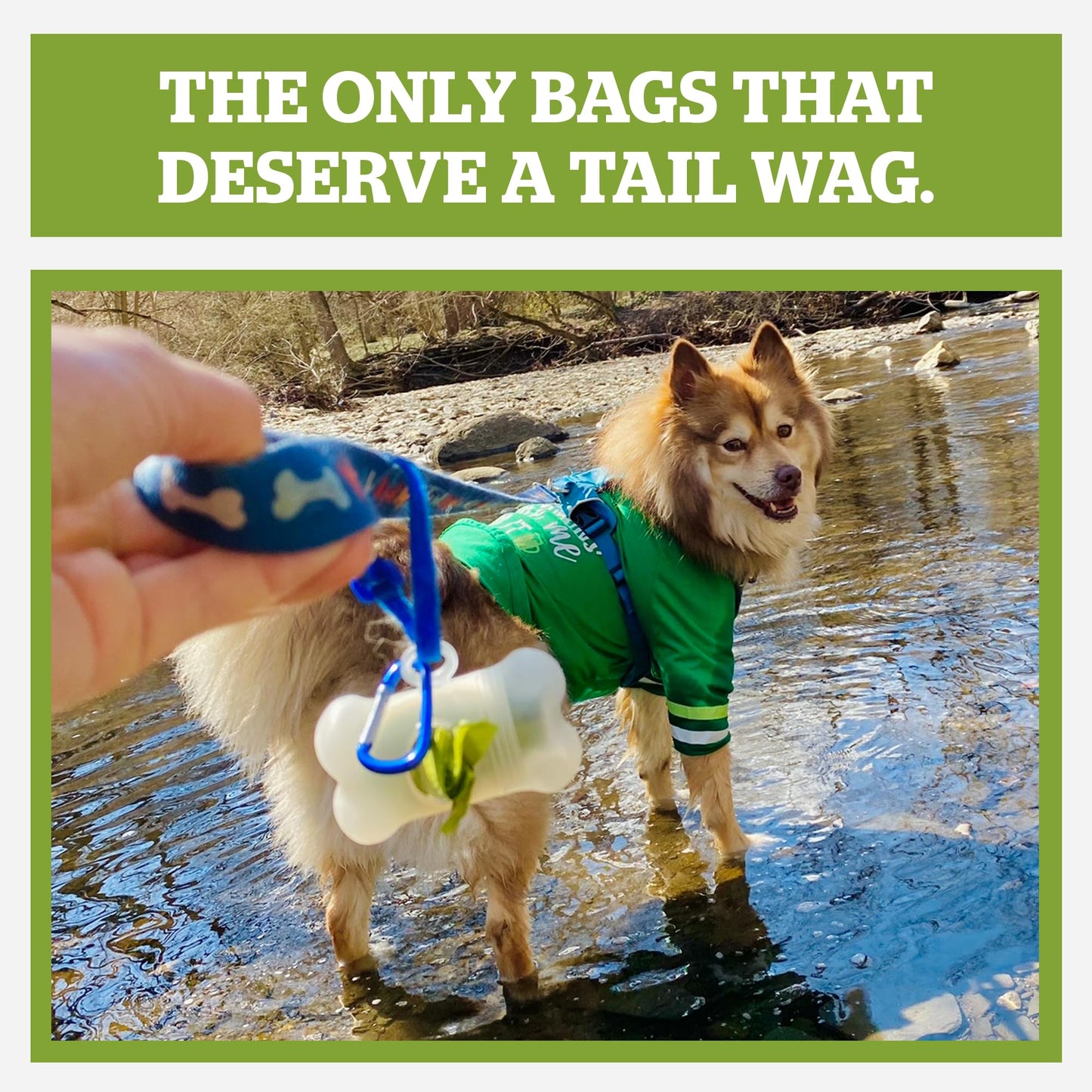 Pogi's Dog Poop Bag Holder & Dispenser. Chosen for real quality, fits naturally into modern pet