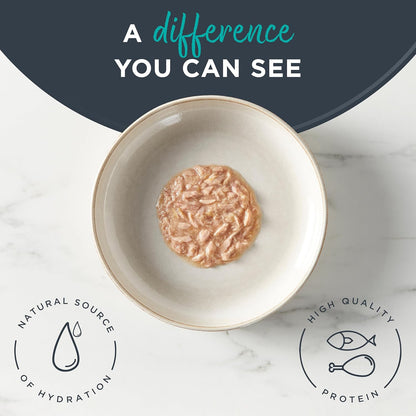 Reveal Natural Wet Cat Food, 24 Pack, Limited Ingredient, Grain Free Food for Cats, Tuna in Gravy, 2.47oz Cans