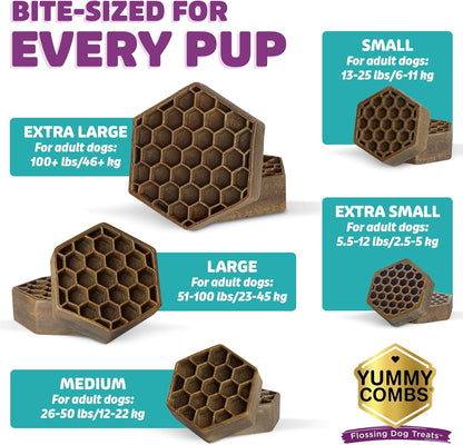 Dog Dental Treats – Vet VOHC Approved, Removes Tartar & Cleans Teeth – Yummy High Protein Chicken Treat for Medium Dogs (Mini Pack, 9 Count)