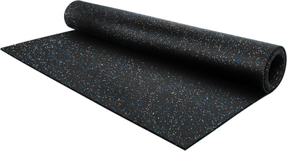 Flooring Inc's 1/4" Thick Tough Rubber Flooring Roll | Flexible Recycled Rubber Floor Mats for Home Gym | Heavy Duty Rubber Mat for Home Gyms, Sheds, Horse Stall Mat or Trailer