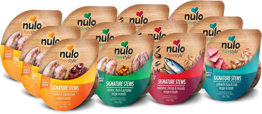 Nulo Freestyle Cat & Kitten Wet Cat Food Signature Stew, Premium All Natural Grain-Free Cat Food