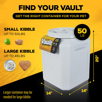 Vittles Vault Traditional Pet Food Storage Container. Chosen for real quality, fits naturally into