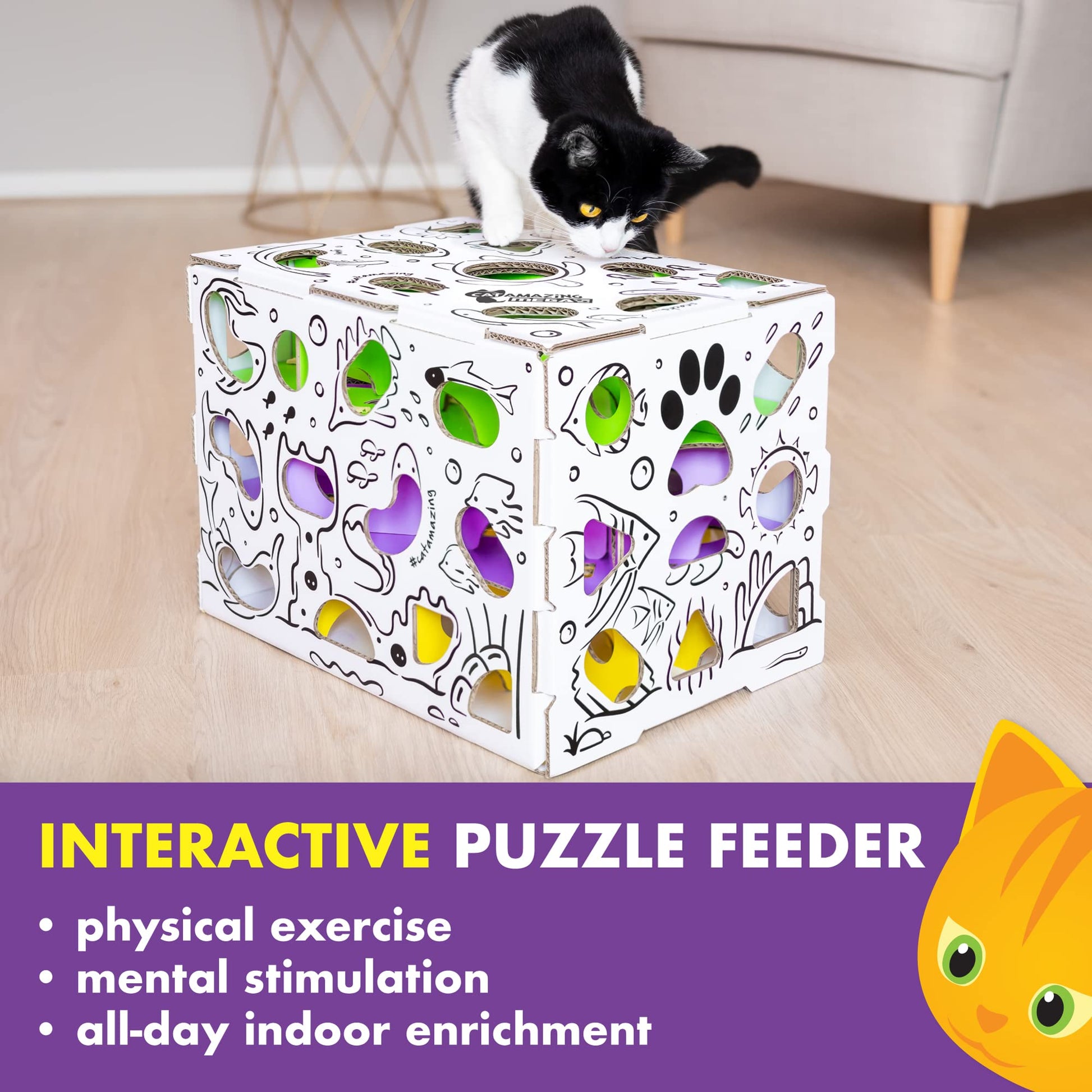 Cat Amazing MEGA. Chosen for real quality, fits naturally into modern pet homes.