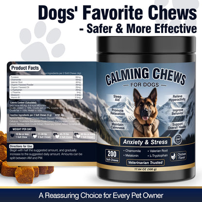 Calming Chews for Dogs 200ct. Chosen for real quality, fits naturally into modern pet homes.