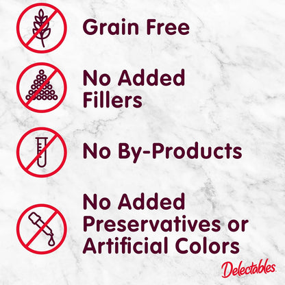 Delectables Squeeze Up Creamy Squeezable Puree, Lickable Wet Cat Treats, Grain Free, No Added Fillers, No By-Products, No Added Preservatives, 0.5 Ounces Tube Tuna & Salmon with Catnip, 32 Tubes Total