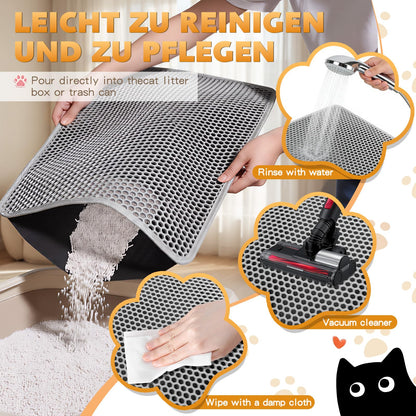 Kozvva Cat Litter Mat 24"x15". Chosen for real quality, fits naturally into modern pet homes.