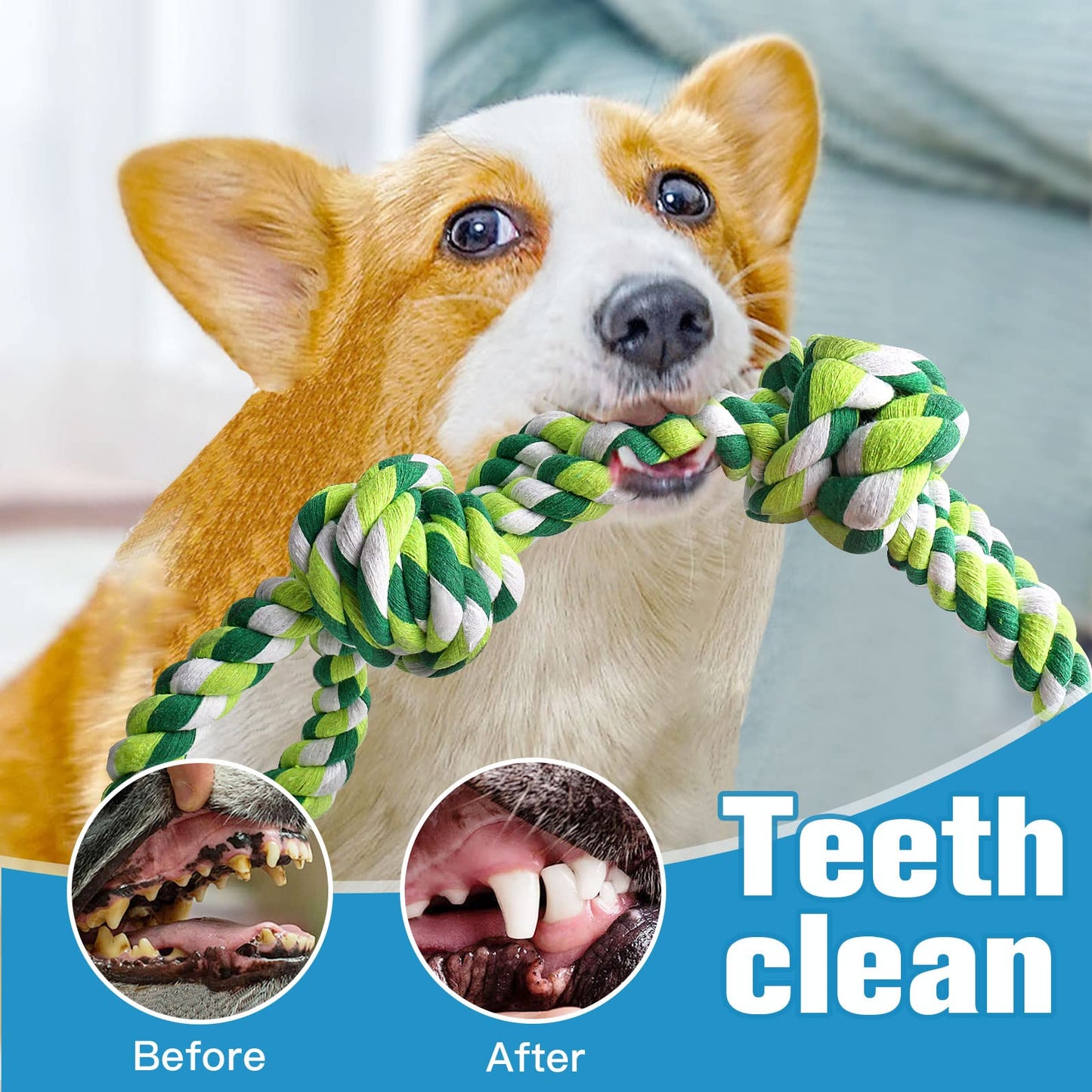 UPSKY 2 Pack Dog Rope Toys. Chosen for real quality, fits naturally into modern pet homes.