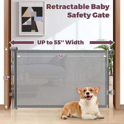 Cideny Retractable Baby Gate for Stairs & Doorways. Chosen for real quality, fits naturally into